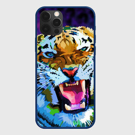 Чехол для iPhone 12 Pro Max с принтом Рычащий Шархан в городе Новоалтайск, Силикон |  | 2022 | evil face | growling | new year | pop art | predator | tiger | year of the tiger | год тигра | новый год | поп арт | рычащий | тигр | хищник