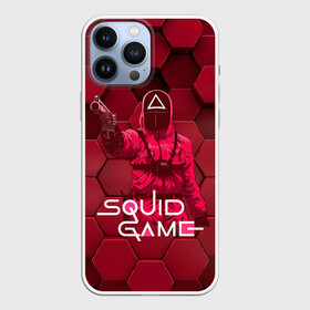 Чехол для iPhone 13 Pro Max с принтом Игра в кальмара   красные 3D кубы в городе Новоалтайск,  |  | among us | squid game | выживание | игра в кальмара | кальмар | корейский | корея | хван чжун хо | чо сан