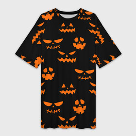 Платье-футболка 3D с принтом SMILE HALLOWEEN в городе Новоалтайск,  |  | halloween | halloween smile | haloween | smile | рожицы | страшные улыбки | улыбки | хеллоин | хеллоуин | хелоин | хелоуин | хэллоин | хэллоуин | хэлоин | хэлоуин