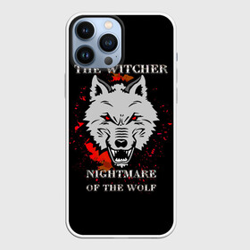 Чехол для iPhone 13 Pro Max с принтом Ведьмак: Кошмар волка в городе Новоалтайск,  |  | geralt | nightmare of the wolf | the witcher | vesemir | witcher | wolf | ведьмак | весемир | волк | геральт