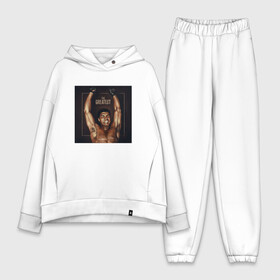 Женский костюм хлопок Oversize с принтом Величайший в городе Новоалтайск,  |  | box | muhammad ali | sport | sports | sportsmen | бокс | легенда | мухаммад али | спорт | спортсмен