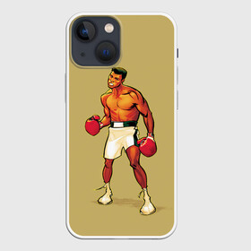 Чехол для iPhone 13 mini с принтом Ali Art в городе Новоалтайск,  |  | box | muhammad ali | sport | sports | sportsmen | бокс | легенда | мухаммад али | мухаммед али | спорт | спортсмен