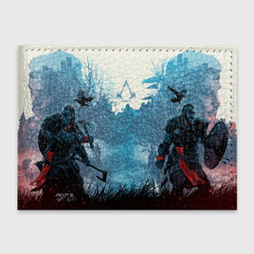 Обложка для студенческого билета с принтом ASSASSIN S CREED VALHALLA   ВАЛЬГАЛЛА ЭЙВОР в городе Новоалтайск, натуральная кожа | Размер: 11*8 см; Печать на всей внешней стороне | Тематика изображения на принте: crow | slayer | valhalla | vikings | асасин | ассасин крид | ассассин | вальхалла | викинги | ворон | тамплиеры