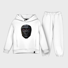 Детский костюм хлопок Oversize с принтом Boss Mask в городе Новоалтайск,  |  | game | korea | netflix | ojingeo geim | squid game | али абдул | джун хо | док су | жизнь | игра | игра в кальмара | кальмар | кганбу | ки хун | кино | корея | криминал | кукла | ли чжон джэ | ми рён | нетфликс | розовый | рулетка