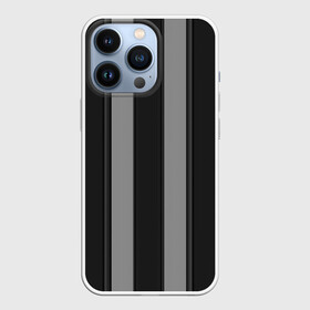 Чехол для iPhone 13 Pro с принтом ретро полосы в городе Новоалтайск,  |  | 3д | минимализм | полосы | фон | черно белое