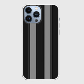 Чехол для iPhone 13 Pro Max с принтом ретро полосы в городе Новоалтайск,  |  | 3д | минимализм | полосы | фон | черно белое