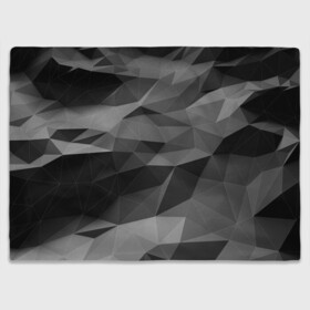 Плед 3D с принтом gray abstraction серая абстракция в городе Новоалтайск, 100% полиэстер | закругленные углы, все края обработаны. Ткань не мнется и не растягивается | 3d | gray | gray abstraction | абстракция | монохром | серый | фон | черно белый | черное белое | черный и белый