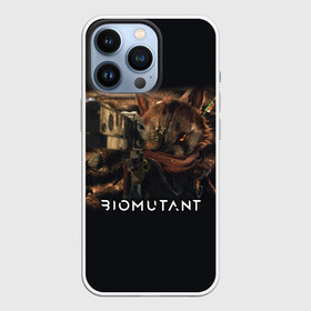 Чехол для iPhone 13 Pro с принтом Biomutant | Биомутант с оружием в городе Новоалтайск,  |  | biomutant | биомутант | животные | игра | кунгфу | мутант | экшен