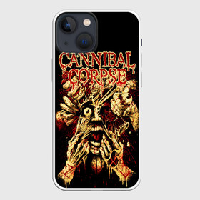 Чехол для iPhone 13 mini с принтом Cannibal Corpse: Evisceration Plague в городе Новоалтайск,  |  | canibal corpse | cannibal corpse | death metal | evisceration plague | группы | дэтметал | канибал корпс | метал | рок