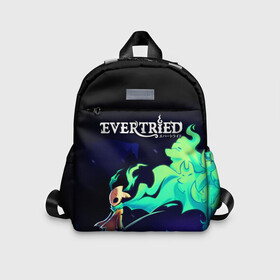 Детский рюкзак 3D с принтом EVERTRIED | ВЕЧНЫЙ ПУТЬ в городе Новоалтайск, 100% полиэстер | лямки с регулируемой длиной, сверху петелька, чтобы рюкзак можно было повесить на вешалку. Основное отделение закрывается на молнию, как и внешний карман. Внутри дополнительный карман. По бокам два дополнительных кармашка | evertried | fantasy | game | indie | roguelike | башня | вечный путь | игра | инди | маяк | рогалик | роуг лайк | фентези