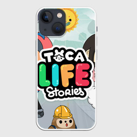 Чехол для iPhone 13 mini с принтом TOCA BOCA STORIES, ТВОЯ ИСТОРИЯ в городе Новоалтайск,  |  | digital toys | gamer | games | helicopter taxi | pets | toca boca | toca hair salon | toca kitchen | toca life | toca life city | toca life worl | toca tea party | video games | игры