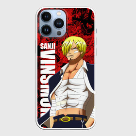 Чехол для iPhone 13 Pro Max с принтом Санджи Винсмок, One Piece в городе Новоалтайск,  |  | anime | manga | one piece | sanji | vinsmoke | аниме | большой куш | ван пис | винсмок | манга | санджи