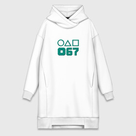 Платье-худи хлопок с принтом Squid game | 067 в городе Новоалтайск,  |  | 067 | 67 | girl | netflix | squid game | игра в кальмара | нетфликс | сериал