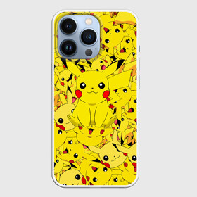 Чехол для iPhone 13 Pro с принтом ПИКАЧУ ПОКЕМОН PIKA PIKA в городе Новоалтайск,  |  | animals | pika | pika pika | pikachu | pokemon | детектив пикачу | животные | звери | пика | пикачу | покемон