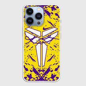 Чехол для iPhone 13 Pro с принтом ЛЕЙКЕРС| LOS ANGELES LAKERS, в городе Новоалтайск,  |  | Тематика изображения на принте: 24 | kobebryant | lakers | nba | баскетбол | баскетболист | коби брайант | лейкерс | нба | спорт