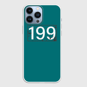 Чехол для iPhone 13 Pro Max с принтом Игрок в кальмара 199 в городе Новоалтайск,  |  | 001 | 067 | 199 | 456 | squid game | злодей | игра | игра в кальмара | кальмары | люди в масках | на выживания | отряд стражей | сериал