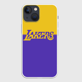 Чехол для iPhone 13 mini с принтом KobeBryant | Los Angeles Lakers, в городе Новоалтайск,  |  | Тематика изображения на принте: 24 | kobebryant | lakers | nba | баскетбол | баскетболист | коби брайант | лейкерс | нба | спорт