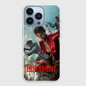 Чехол для iPhone 13 Pro с принтом Vampire: The Masquerade   Bloodhunt в городе Новоалтайск,  |  | Тематика изображения на принте: battle | bloodhunt | free | game | masquerade | night | play | prague | royale | to | vampire | битва | вампиры | девушка | игра | королевская | кровавая | маскарад | ночь | охота | прага
