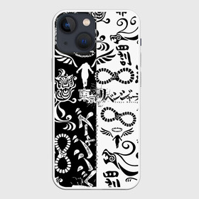 Чехол для iPhone 13 mini с принтом ТОКИЙСКИЕ МСТИТЕЛИ ЛОГОБОМБИНГ ЧБ в городе Новоалтайск,  |  | anime | draken | mikey | tokyorevengers | valhalla | аниме | вальгала | дракен | иероглифы | кэн | манга | мандзиро | микки | рюгудзи | сано | символы | токийские мстители