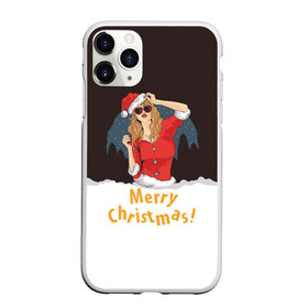 Чехол для iPhone 11 Pro Max матовый с принтом Снегурка (Merry Christmas) в городе Новоалтайск, Силикон |  | Тематика изображения на принте: christmas | merry christmas | santa claus | дед мороз | ёлка | зима | мороз | новый год | подарок | праздник | рождество | с новым годом | санта клаус | снегурочка | снежинки