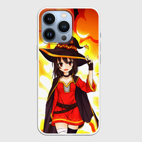 Чехол для iPhone 13 Pro с принтом Mеgumin в городе Новоалтайск,  |  | anime | konosuba | manga | megumin | witch | аниме | ведьма | ведьмы | взрыв | манга | мегумин | прекрасный мир | юн юн | юнюн