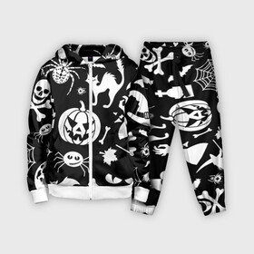 Детский костюм 3D с принтом Микс в городе Новоалтайск,  |  | halloween | арт | графика | зомби | мистика | праздник | скелет | тыква | ужасы | хэллоуин | череп