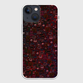 Чехол для iPhone 13 mini с принтом большой хэллоуин в городе Новоалтайск,  |  | вечеринка | диджей | диско | клуб | мистика | приведение | танец | тусовка | хэллоуин | череп