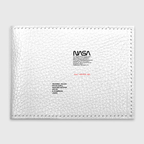 Обложка для студенческого билета с принтом NASA БЕЛАЯ ФОРМА | НАСА WHITE UNIFORM в городе Новоалтайск, натуральная кожа | Размер: 11*8 см; Печать на всей внешней стороне | Тематика изображения на принте: galaxy | nasa | space | space company | star | астрономия | галактика | звезды | космическая компания | космос | наса