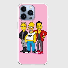 Чехол для iPhone 13 Pro с принтом ДМ и Гомер в городе Новоалтайск,  |  | Тематика изображения на принте: alternative | depechе mode | dj | electo | music | альтернатива | депеж мот | депеш мод | музыка | электроника