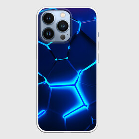 Чехол для iPhone 13 Pro с принтом 3D ПЛИТЫ | NEON STEEL | НЕОНОВЫЕ ПЛИТЫ в городе Новоалтайск,  |  | 3d | abstraction | among as | counter strike | geometry | hexagon | lol | neon | paints | stripes | texture | triangle | wow | абстракция | амонг ас | брызги | геометрия | краски | неон | неоновый | разлом | соты | текстура