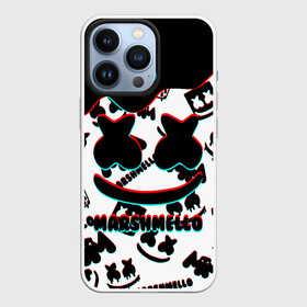 Чехол для iPhone 13 Pro с принтом MARSHMELLO GLITCH. в городе Новоалтайск,  |  | america | dj | marshmello | usa | америка | маршмелло