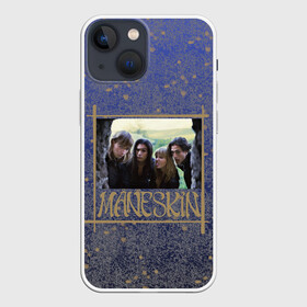 Чехол для iPhone 13 mini с принтом Maneskin в серебре и золоте в городе Новоалтайск,  |  | damiano | maneskin | группа из италии | дамиано | домиано | манескин | победили на евровидении