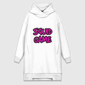 Платье-худи хлопок с принтом Squid Game Pinker в городе Новоалтайск,  |  | 001 | 067 | 101 | 199 | 212 | 456 | game | korea | mask | netflix | ojingeo geim | squid game | деньги | игра | игра в кальмара | кальмар | кино | кореец | корея | криминал | кровь | маска | нетфликс | сериал | триллер