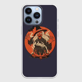 Чехол для iPhone 13 Pro с принтом Life Of A Witch в городе Новоалтайск,  |  | Тематика изображения на принте: bat | bonfire | broom | cauldron | evening | halloween | hat | haze | magic | mouse | night | potion | smoke | sunset | witch | witchcraft | ведьма | вечер | дым | закат | зелье | колдовство | костер | котел | летучая | магия | марево | мет
