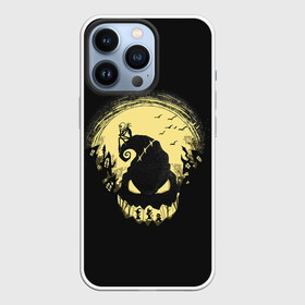 Чехол для iPhone 13 Pro с принтом Кошмар Джека. The Nightmare before Christmas в городе Новоалтайск,  |  | before | christmas | demon | devil | halloween | jack | lamp | night | pumpkin | skeleton | skellington | smile | witch | ведьма | демон | джек | лампа | ночь | перед | рождеством | светильник | скелет | скеллингтон | тыква | улыбка | хэлло