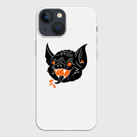 Чехол для iPhone 13 mini с принтом Черная Летучая Мышь в городе Новоалтайск,  |  | bat | black | halloween | happy | mouse | mystic | летучая | мистика | мышь | радость | хэллоуин | черная