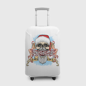 Чехол для чемодана 3D с принтом Merry Christmas (секси) в городе Новоалтайск, 86% полиэфир, 14% спандекс | двустороннее нанесение принта, прорези для ручек и колес | christmas | erotic | love | merry christmas | playboy | santa claus | дед мороз | ёлка | зима | мороз | новый год | плейбой | подарок | праздник | рождество | с новым годом | садо мазо | санта клаус