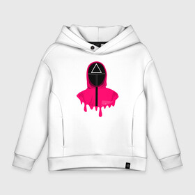 Детское худи Oversize хлопок с принтом Pink Overseer в городе Новоалтайск, френч-терри — 70% хлопок, 30% полиэстер. Мягкий теплый начес внутри —100% хлопок | боковые карманы, эластичные манжеты и нижняя кромка, капюшон на магнитной кнопке | 001 | 067 | 101 | 199 | 212 | 456 | game | korea | mask | netflix | ojingeo geim | squid game | деньги | игра | игра в кальмара | кальмар | кино | кореец | корея | криминал | кровь | маска | нетфликс | сериал | триллер