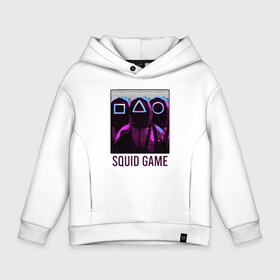 Детское худи Oversize хлопок с принтом Squid Game Band в городе Новоалтайск, френч-терри — 70% хлопок, 30% полиэстер. Мягкий теплый начес внутри —100% хлопок | боковые карманы, эластичные манжеты и нижняя кромка, капюшон на магнитной кнопке | 001 | 067 | 101 | 199 | 212 | 456 | game | korea | mask | netflix | ojingeo geim | squid game | деньги | игра | игра в кальмара | кальмар | кино | кореец | корея | криминал | кровь | маска | нетфликс | сериал | триллер
