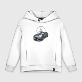 Детское худи Oversize хлопок с принтом Mercedes AMG Motorsport в городе Новоалтайск, френч-терри — 70% хлопок, 30% полиэстер. Мягкий теплый начес внутри —100% хлопок | боковые карманы, эластичные манжеты и нижняя кромка, капюшон на магнитной кнопке | Тематика изображения на принте: amg | car | germany | mercedes | motorsport | power | prestige | автомобиль | автоспорт | мерседес | мощь | престиж