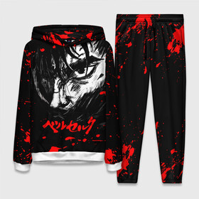 Женский костюм 3D (с толстовкой) с принтом ГАТС БЕРСЕРК | BERSERK в городе Новоалтайск,  |  | anime | berserk | аниме | берсерк | бесерк | гатс | манга | мультфильм