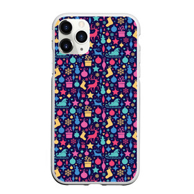 Чехол для iPhone 11 Pro матовый с принтом Новогодние Игрушки и Украшения в городе Новоалтайск, Силикон |  | Тематика изображения на принте: christmas | merry christmas | santa claus | дед мороз | ёлка | елочные шары | игрушки | новый год | подарок | праздник | рождество | с новым годом | сантаклаус | снежинки | украшения