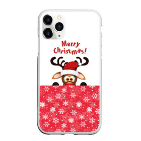 Чехол для iPhone 11 Pro Max матовый с принтом Оленёнок (Merry Christmas) в городе Новоалтайск, Силикон |  | Тематика изображения на принте: merry christmas | santa claus | дед мороз | ёлка | зверь | зима | лось | мороз | новогодние олени | новый год | оленёнок бэмби | оленёнок рудольф | олень | подарок | празд | рождество | с новым годом | сантаклаус