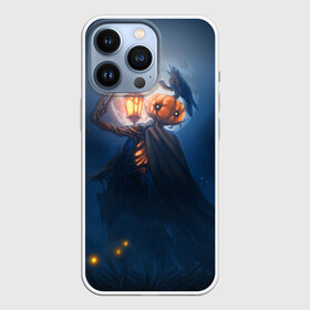 Чехол для iPhone 13 Pro с принтом ТЫКВИННЫЙ МОНСТР В ТУМАНЕ   ХЕЛЛОУИН в городе Новоалтайск,  |  | Тематика изображения на принте: bats | bones | ghost | halloween | pumpkin | skull | кости | летучие мыши | приведение | призрак | скелет | тыква | хеллоуин | хоррор | хэллоуин