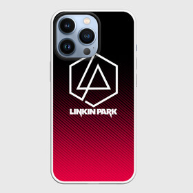 Чехол для iPhone 13 Pro с принтом LINKIN PARK LOGO CARBON в городе Новоалтайск,  |  | chester bennington | linkin park | mike shinoda | rock | линкин парк | музыка | рок | рок музыка