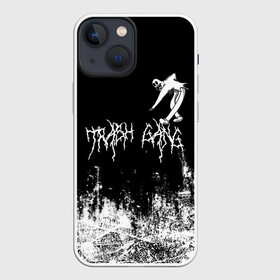 Чехол для iPhone 13 mini с принтом Ghostemane Mercury Trash Gang | Гостмейн Призрак в городе Новоалтайск,  |  | ghostemane | grunge | halloween | music | rap | гостмейн | гостмэйн | гранж | знак | клоун | меркури | музыка | мульт | надпись | потертости | призрак | реп | рэп | хеллоуин | хэллоуин