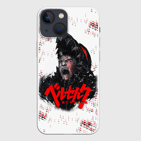 Чехол для iPhone 13 mini с принтом BERSERK SCREAM| БЕРСЕРК КРИК в городе Новоалтайск,  |  | anime | berserk | аниме | берсерк | бесерк | гатс | крик | манга | мультфильм