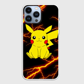 Чехол для iPhone 13 Pro Max с принтом PIKACHU PIKA PIKA РАЗРЯДЫ МОЛНИЙ в городе Новоалтайск,  |  | animals | pika | pika pika | pikachu | pokemon | детектив пикачу | животные | звери | пика | пикачу | покемон