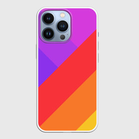 Чехол для iPhone 13 Pro с принтом РАДУЖНАЯ ГЕОМЕТРИЯ   RAINBOW GEOMETRY в городе Новоалтайск,  |  | Тематика изображения на принте: abstraction | geometry | hexagon | neon | paints | rainbow | stripes | texture | triangle | абстракция | брызги | геометрия | краски | неон | радуга | соты | текстура