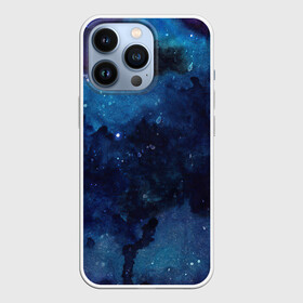 Чехол для iPhone 13 Pro с принтом Темнота глубин в городе Новоалтайск,  |  | акварель | арт | глубина | краски | мазки | мазки красок | море | океан | рисунок | рисунок акварелью | рисунок красками